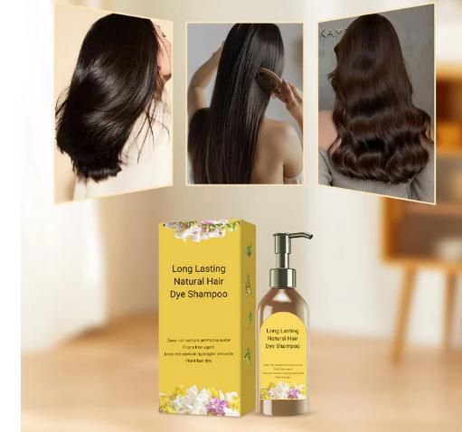 Japanese Long Lasting Natural Hair Dye Shampoo  Buy 1 Get 1 Free