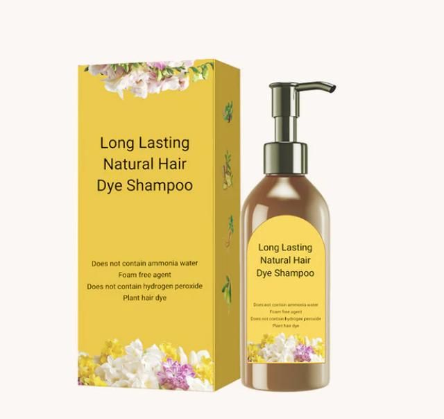 Japanese Long Lasting Natural Hair Dye Shampoo  Buy 1 Get 1 Free