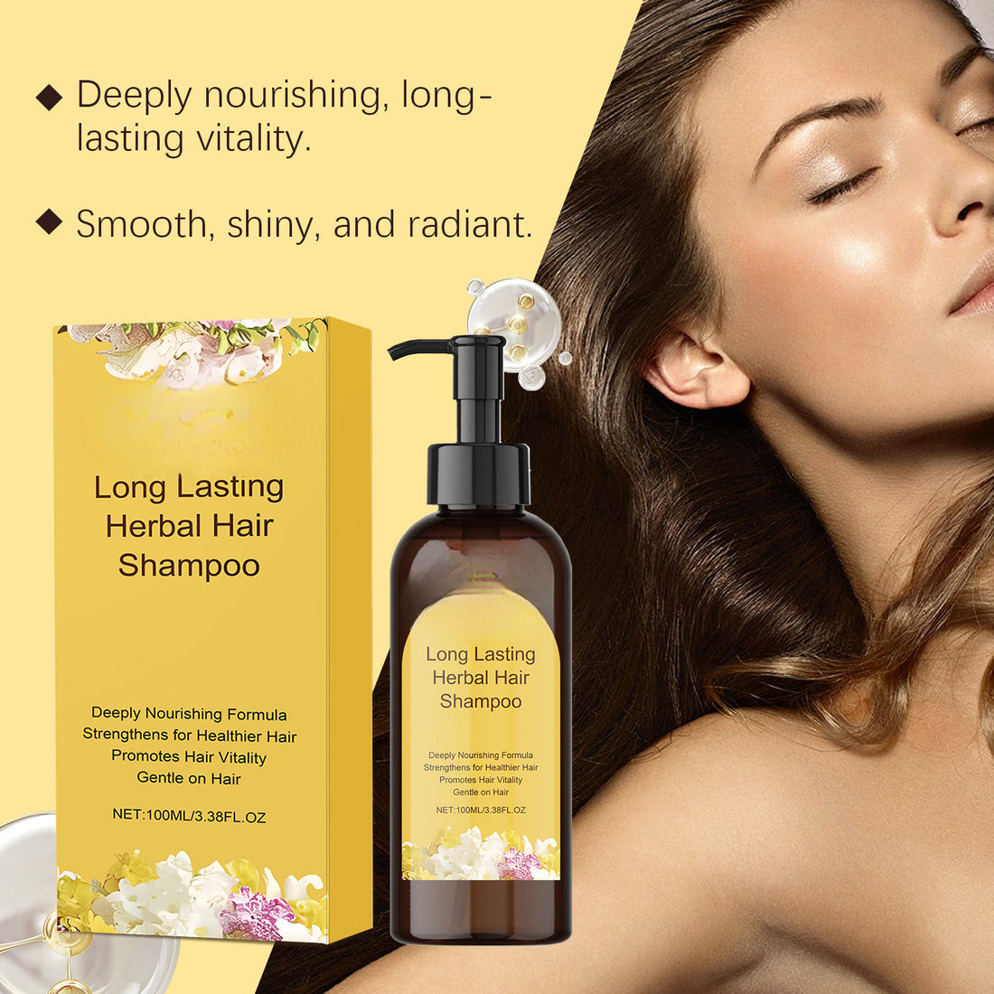 Japanese Long Lasting Natural Hair Dye Shampoo  Buy 1 Get 1 Free